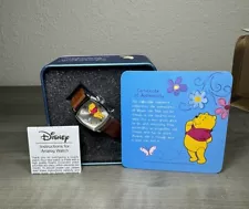 Vintage Disney Winnie The Pooh Special Edition Watch W/ Tin Case And COA NEW