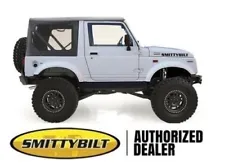 Smittybilt 98615 OEM Replacement Soft Top Black Denim 86-1994 FOR Suzuki Samurai