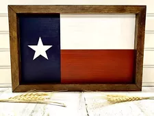 texas flag framed for sale