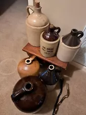 old whiskey jugs