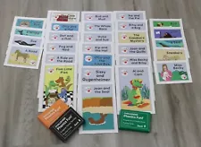 28 Challenger Phonics Fun Phonics Books & 3 Decks of Practice Cards