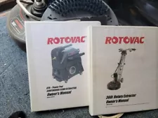 Rotovac 360i and cfx continuous flow extractor For grout and carpet cleaning