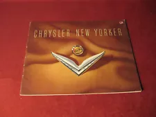 1953 Chrysler New Yorker Large Prestige Sales Brochure Booklet Catalog Original