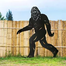 Life Size Bigfoot Metal X-Large Statue for Outdoor Garden Yard Decoration 7.4Ft