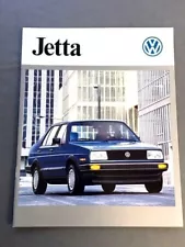 1986 Volkswagen VW Jetta 12-page Original Canada Car Sales Brochure Catalog