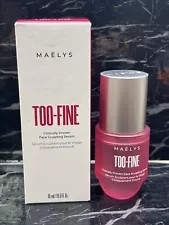 Maelys TOO-FINE Clinically Proven Face Sculpting Serum 0.5oz ð¥ SALE ð¥