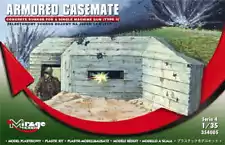 MIRAGE 354005 1:35 Armored Casemate - Concrete Bunker for a single gun (type 3)