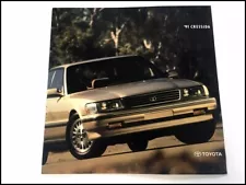 1991 Toyota Cressida 12-page Original Car Sales Brochure Catalog