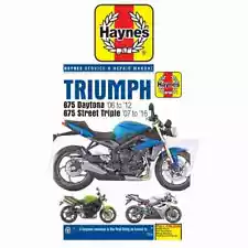 Haynes Repair Manual for 2006-2016 Triumph Daytona 675 - Manuals Repair yy (For: Triumph)