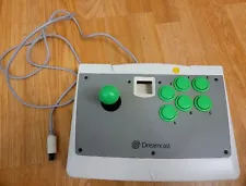 SEGA Dreamcast HKT-7300 Arcade Stick Good No Box Controller Used Game