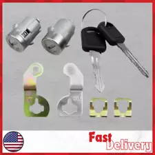 Driver & Passenger Door Locks Cylinder for Cadillac Chevrolet Suburban Sierra 2P