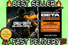 ✅ Call Of Duty Black Ops 6 Early Access Beta Codes ✅ ANY SYSTEM PS5 PC XBOX PS4✅