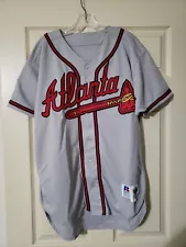 Vintage Atlanta Braves Away Baseball Jersey Rogers #55, an unknown player