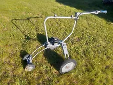 VINTAGE 1960's ? USPS US MAIL CARRIER MAILBAG LETTER HAND PUSH CART RARE ITEM