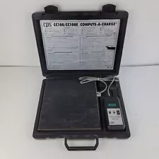 CPS Products CC-100 Compute-A-Charge HVAC Refrigerant Scale Tested & Working