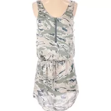 Vertigo Paris camo mini dress sleeveless NWT XS