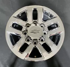 18” CHEVY SILVERADO 2500 3500 LTZ Z71 2015-2019 FACTORY CHROME WHEEL OEM RIM