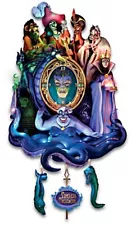 Disney Classic Villains Timeless Treachery Cuckoo Clock Bradford Exchange