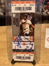 Jack Flaherty MLB Debut Autograph Ticket 9/1/17 Cardinals