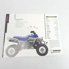 1991 YAMAHA BANSHEE BREEZE DEALERSHIP SALES ADVERTISEMENT QUADS FOUR WHEELERS