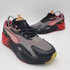 Puma RS-X 3 Sonic The Hedgehog Black Red Mens 7 Women's 8 Rare EUC