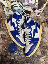 Nike air Kool Kiy Jordan 1 LA Royal blue white size 11 authentic Omi