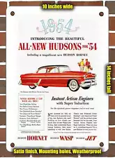 METAL SIGN - 1954 Hudson Hornet Club Coupe - 10x14 Inches