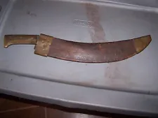 Collins machete with excellent original sheath- Look!!