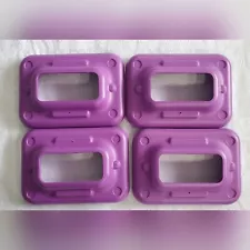 4 ORIGINAL PURPLE RISERS For THE STEP AEROBICS PLATFORM CIRCUIT SIZE -14" x 10".