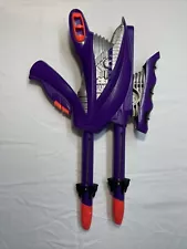 RARE 1999 Vintage Koosh Purple Vortex Power Strike Nerf Blaster TESTED WORKING