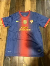 2012 Bacelona Jersey With Patches and Messi On The Back