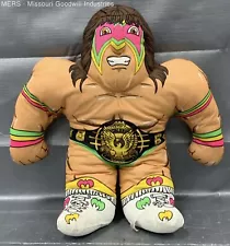 Vintage 1990 Tonka WWF Ultimate Warrior Wrestling Buddies