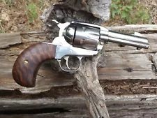 Curly Figured Claro Walnut Grips for Ruger Birdshead vaquero wrangler etc.