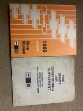 1986 Chevy Sprint Truck Service Shop Repair Workshop Book Manual Set