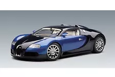 2008 Bugatti EB 16.4 Veyron production car, black-blue metallic/blue metallic