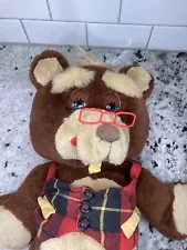 Vintage 1985 Galoob Talking Smarty Bear, The Lovable Answer Bear 20- Not Tested