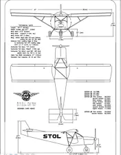 drawings for the construction of the aircraft STOL-ch 701