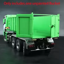 Metal Unpainted High Bucket for 1/14 8x8 10x10 RC Hydraulic Dump Truck Dumper