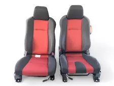 2008 NISSAN 350Z NISMO SEAT FRONT LEFT AND RIGHT SET CLOTH OEM +++ #A35