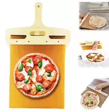 Sliding Pizza Peel-Pizza Peel Shovel With Handle,for Baking Homemade Pizza Bread