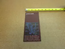 1984 Buick Regal Riviera LeSabre exterior color paint chip brochure folder