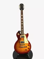 [NEAR MINT-] Epiphone Les Paul Standard sunburst Guitar From JAPAN