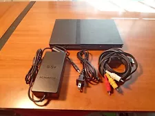 New ListingSony PlayStation 2 Slim PS2 Console + Cables Bundle *TESTED*