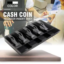 NEW 16" Cash Coin Register Money Drawer Storage With 5 Bill 4 Coin Tray Portable