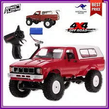 WPL RC Truck C24 1:16 4x4 4WD Rock Crawler Pickup Off Road Ute Ready to Go