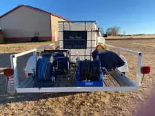 Pressure Washing Trailer (Mobile Detailing Trailer) Honda GX390 4200psi 4gpm