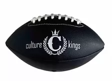 ð¶CULTURE KINGS “NOT FOR SALE” GRIDIRON BALL BLACK SIZE 3 - AMERICAN FOOTBALL 9”