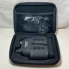 sharper image true night vision binoculars 206647-01 Black Battery Powered