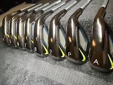 NEW - Nike Vapor Fly Iron Set Men 4-PW +AW True Temper ZT 85 RH RARE NEVER USED