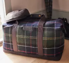 Barbour Cree Tartan Holdall Duffle Perfect for Short Trip or Carry-on MSRP$190